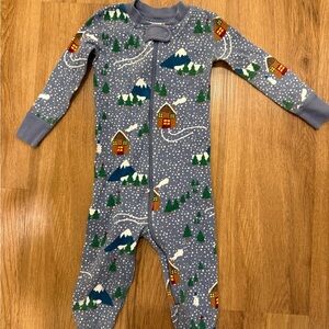 Hanna Andersson Winter Village Toddler Pajamas